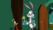 Squeaks und Bugs Bunny machen sich große Sorgen um ihren kleinen Drachen.