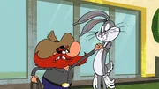 Yosemite Sam bricht nach zwanzig Jahren aus dem Gefängnis aus - doch die Welt hat sich seitdem verändert.