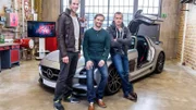 V.l.: Andreas Jancke, Alexander Bloch und Lance D. Arnold.