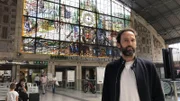 Unai Manzanos im Bahnhof von Bilbao