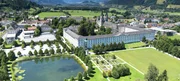 Stift Admont, Ostansicht.