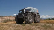 Beauty shot of the Sherp, ready to be tested out.