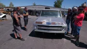 Heavy D shows the Chevy 10 and tells the crew his plans - it will be their first low rider.