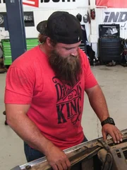 Diesel Dave and Chet start taking apart the old Chevy C10.