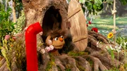 Der rbb zeigt dreizehn neue "Pittiplatsch"-Folgen. Anlass ist der 60. Geburtstag von "Unser Sandmännchen" am 22. November 2019. - Moppi besucht Pitti in seiner Höhle.