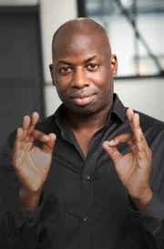 Kelechi Onyele, Frankfurter mit nigerianischen Wurzeln, ist als Coach tätig.