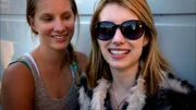 L-R: Heather Morris, Emma Roberts