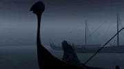 Im Jahr 793 erreichen Wikingerschiffe die Küste der kleinen Insel Lindisfarne.