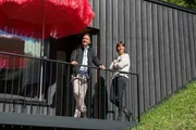 Martin Traxl mit Caroline Willeit in La Pedevilla (Bozen, Südtirol).