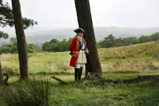 William, Duke of Cumberland, Sohn des englischen Königs Georg II, führt die entscheidende Schlacht gegen die Jakobiten in Culloden an.