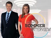 Das SAT.1 Sommerinterview - Artwork - Heiko Paluschka (l.); Stephanie Puls (r.)