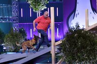 Bruno mit seinem Malinois _Add-On_ in Runde 1. Bruno mit seinem Malinois _Add-On_ in Runde 1.