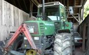 Traktor auf dem Bauernhof