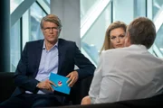 (v.l.n.r.) Heiko Paluschka; Stephanie Puls; Robert Habeck