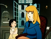 Heidi und Clara überlegen, wie sie das Kätzchen Mau-Mau behalten können.