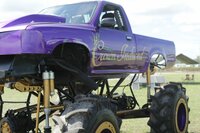 Close up of The Southern 7's Crown Induced Mega Truck. Close up of The Southern 7's Crown Induced Mega Truck.
