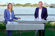 Heute im ?SWR Aktuell Sommerinterview? mit Daniela Schick (li.): Alexander Ulrich (Linke).