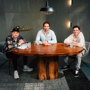 (v.l.n.r.) Mitja Lafere; Bene Mayr; Daniel Abt