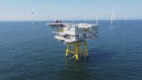 Die insgesamt 30 Windkraftanlagen der 3,6 Megawatt-Klasse können rund 120 000 Haushalte mit umweltfreundlichem Strom versorgen. Die insgesamt 30 Windkraftanlagen der 3,6 Megawatt-Klasse können rund 120 000 Haushalte mit umweltfreundlichem Strom versorgen.