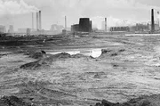 Die Bewohner von Espenhain im Landkreis Leipzig leiden unter der Luftverschmutzung durch das nahegelegene Braunkohlekraftwerk.