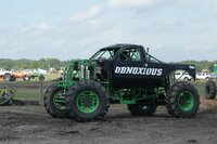 The Minnesota Mudders' Obnoxious Mega Truck looks to strut its stuff on the track. The Minnesota Mudders' Obnoxious Mega Truck looks to strut its stuff on the track.