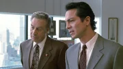 L-R: Lennie Briscoe (Jerry Orbach), Rey Curtis (Benjamin Bratt)