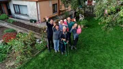 Hinten von links: Andreas Sauer, Rolf Munz, Dennis Rittgarn mit Lou Rittgarn. Vorne von links Rose Sauer, Lisa Munz und Franziska Sauer mit Liz Rittgarn.