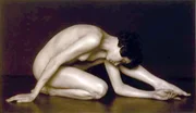 Aktstudie Claire Bauroff von Trude Fleischmann.