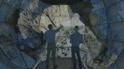 Dominique Rissolo and Joel Polizzi from the University of California San Diego virtually explore Hoyo Negro. (National Geographic)