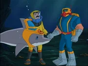 Jake und sein Delfin retten Tauchern das Leben.