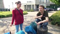 Endlich ist es soweit und Vanessa (23) kann ihren Mann Dennis (39) aus der JVA abholen Endlich ist es soweit und Vanessa (23) kann ihren Mann Dennis (39) aus der JVA abholen