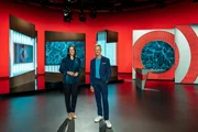 Nina Brunner und Ingolf Bauer im Studio