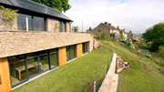 Das nachhaltige Erdhaus in Peak District.