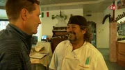 Daniel Bumann (l.) und Francesco (r.)