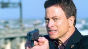 "Hände hoch!" Mac (Gary Sinise) stellt einen mutmaßlichen Mörder.