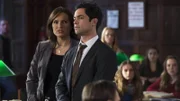 Olivia Benson (Mariska Hargitay) und Nick Amaro (Danny Pino) ermitteln an einer Universität: Ein Mädchen wurde auf einer Verbindungsfeier vergewaltigt.