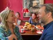 Floristmeisterin Agathe Schattschneider und Manager Herbert Frosch.