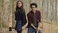 Hope Mikaelson (Danielle Rose Russell, l.); Landon Kirby (Aria Shahghasemi, r.) Hope Mikaelson (Danielle Rose Russell, l.); Landon Kirby (Aria Shahghasemi, r.)
