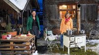 Annette Krause besucht Suzana Vriocki in Haus Beseler in Hinterstein. Annette Krause besucht Suzana Vriocki in Haus Beseler in Hinterstein.