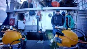 An Bord der "Baltic 2".