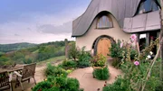 Das recycelte Fachwerkhaus in Herefordshire.