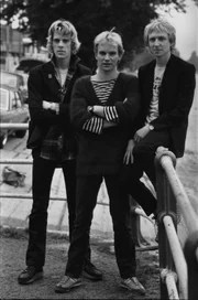 (v.l.n.r.) Stewart Copeland; Sting; Andy Summers