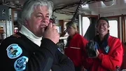 Paul Watson (l.), Peter Jay Brown