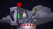 L-R: Skipper, King Julien