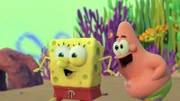 L-R: SpongeBob, Patrick