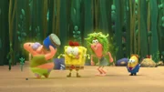 L-R: Patrick, SpongeBob, Narlene, Nobby