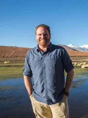 Expedition Unknown host Josh Gates.