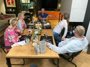 V.l.: Katharina, Christiane, Gastgeber Daniel, Alexander und Rainer.