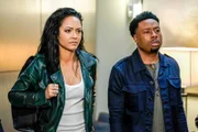 Tristin Mays (Riley Davis), Justin Hires (Wilt Bozer).