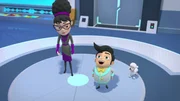 L-R: Professor Scratch, Sir Steel, Muffin